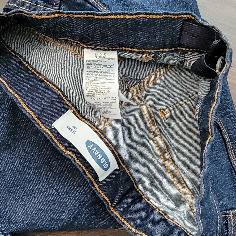 Reduced! Old Navy Skinny Crop Jeans L 10-12. - Picture 5 of 6